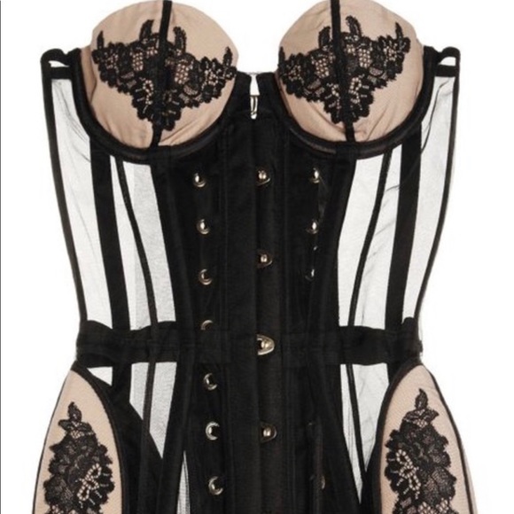 AGENT PROVOCATEUR Demelza Corset BNWT SZ 1 32A 32B - Picture 5 of 8